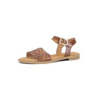 Gabor Damen Riemchensandalen, Frauen Sandalen,Rolling-Soft,Sensitive,Derby,Silber,rosa,grau,beige,Lack,braun,klassisch,pink,Camel,40.5 EU / 7 UK