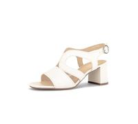 Gabor Damen Riemchensandalen, Frauen Sandalen,sacchetto,sportlich,Weiss,schwarz,Jollys,Glitzer,blau,Rolling-Soft,Sensitive,f,Latte,39 EU / 6 UK