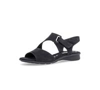Gabor Damen Riemchensandalen, Frauen Sandalen,Sommersandalen,bequem,flach,Sommerschuhe,Freizeitschuhe,offene Schuhe,Nightblue,40.5 EU / 7 UK