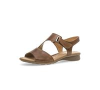 Gabor Damen Riemchensandalen, Frauen Sandalen,Sommerschuhe,Freizeitschuhe,offene Schuhe,Strandschuhe,Sandaletten,bequem,Peanut,39 EU / 6 UK