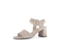 Gabor Damen Riemchensandalen, Frauen Sandalen,Sommerschuhe,Freizeitschuhe,offene Schuhe,Strandschuhe,Sandaletten,Absatz,Oak,40.5 EU / 7 UK