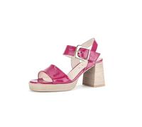 Gabor Damen Riemchensandalen, Frauen Sandalen,Strandschuhe,Sandaletten,Sommersandalen,Absatz,Sommerschuhe,Freizeitschuhe,pink,40.5 EU / 7 UK