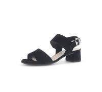 Gabor Damen Riemchensandalen, Frauen Sandalen,Strandschuhe,Sandaletten,Sommersandalen,Absatz,Sommerschuhe,schwarz (bezogen),40.5 EU / 7 UK