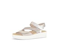 Gabor Damen Riemchensandalen, Frauen Sandalen,Wechselfußbett,Best Fitting,offene Schuhe,Strandschuhe,Sandaletten,Desert Kombi,40 EU / 6.5 UK