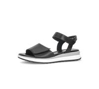 Gabor Damen Riemchensandalen, Frauen Sandalen,Weiss,schwarz,Jollys,Glitzer,blau,Rolling-Soft,Sensitive,Basic,Derby,Silber,schwarz,42 EU / 8 UK