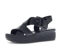Gabor - Damen Sandale schwarz schwarz (So.schw.) - Gr. - UK 6½