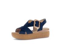 Gabor Damen Sandaletten, Frauen Sandalen,Best Fitting,Freizeitschuhe,offene Schuhe,Strandschuhe,elegant,Atlantik(So.Brown),38.5 EU / 5.5 UK