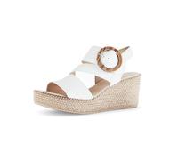 Gabor Damen Sandaletten, Frauen Sandalen,Best Fitting,Freizeitschuhe,offene Schuhe,Strandschuhe,Riemchensandalen,elegant,Latte,37 EU / 4 UK