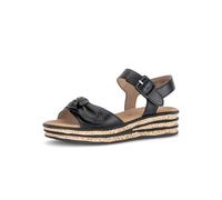 Gabor Damen Sandaletten, Frauen Sandalen,Best Fitting,schwarz (27),42.5 EU / 8.5 UK