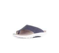 Zehentrenner GABOR "Zehentrenner", Damen, Gr. 38,5, blau, Schuhe Zehentrenner (59493964-38,5) blau