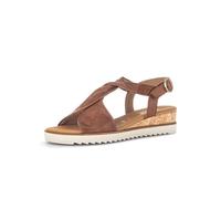 Gabor Damen Sandaletten, Frauen Sandalen,Moderate Mehrweite (G),Camel (53),43 EU / 9 UK