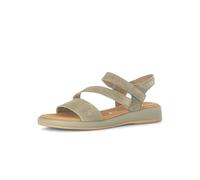 Gabor Damen Sandaletten, Frauen Sandalen,Moderate Mehrweite (G),offene Schuhe,Strandschuhe,Sommersandalen,bequem,flach,Schilf,41 EU / 7.5 UK