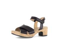 Gabor Damen Sandaletten, Frauen Sandalen,Moderate Mehrweite (G),schwarz (57),38 EU / 5 UK