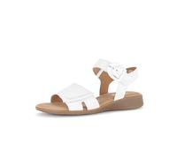 Gabor Damen Sandaletten, Frauen Sandalen,Moderate Mehrweite (G),Weiss (50),36 EU / 3.5 UK