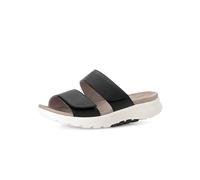 Gabor Damen Sandaletten, Frauen Sandalen,Strandschuhe,Sommersandalen,bequem,flach,Sommerschuhe,Freizeitschuhe,schwarz (Micro),37.5 EU / 4.5 UK
