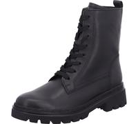 Gabor Damen Combat Boots, Frauen Stiefeletten,Leichte Mehrweite (G),uebergangsstiefel,schnürstiefel,Winterschuhe,schwarz (Mel.),38.5 EU / 5.5 UK