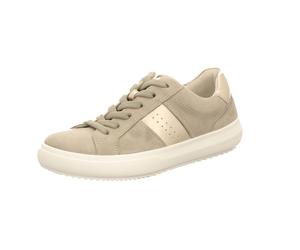 Gabor Damen-Schnürhalbschuh Schilf-Grün-Puder-Beige