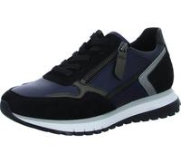 Gabor Damen Schnürschuhe 76.378.36 76.378 ocean/schwarz/smog H (weit) 36 EU