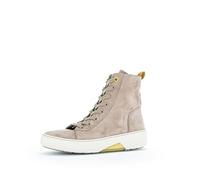 Gabor Damen Schnürstiefeletten, Frauen Boots,Wechselfußbett,Moderate Mehrweite (G),Boots,Stiefel,Silk/Lime(Frottee),38 EU / 5 UK