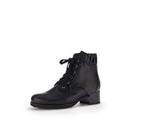 Gabor Damen Schnürstiefeletten, Frauen Schnürboots,Wechselfußbett,Best Fitting,Kurzstiefel,uebergangsschuhe,schwarz,38 EU / 5 UK