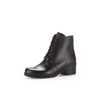 Gabor Damen Schnürstiefeletten, Frauen Schnürboots,Wechselfußbett,Best Fitting,Warmfutter,halbstiefel,kurzstiefel,schwarz,38 EU / 5 UK