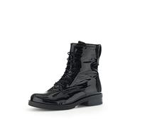 Gabor Damen Schnürstiefeletten, Frauen Schnürboots,Wechselfußbett,Best Fitting,Winterschuhe,gefüttert,Stiefel,Bootee,schwarz,38.5 EU / 5.5 UK