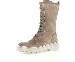 Gabor Damen Schnürstiefeletten, Frauen Schnürboots,Wechselfußbett,Best Fitting,winterschuhe,gefüttert,women's,woman,salbei (dust),37.5 EU / 4.5 UK