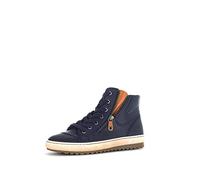 Gabor Damen Schnürstiefeletten, Frauen Schnürboots,Wechselfußbett,Kurzstiefel,uebergangsschuhe,Night/Cognac (ash),40.5 EU / 7 UK