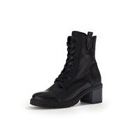 Gabor Leder-Stiefeletten in Schwarz - 44% | Größe 38,5 | Stiefeletten