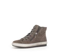 Gabor Damen Schnürstiefeletten, Frauen Schnürboots,Wechselfußbett,Winterstiefeletten,warm,gefüttert,Boots,Tartufo (Smoky),37.5 EU / 4.5 UK