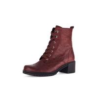 Schnürstiefeletten dark-red