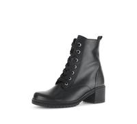 Gabor Damen Schnürstiefeletten, Frauen Stiefeletten,Best Fitting,Kurzstiefel,uebergangsschuhe,uebergangsstiefel,Boots,schwarz,40.5 EU / 7 UK