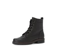 Gabor Damen Schnürstiefeletten | Frauen Stiefeletten | Best Fitting | schnürboots | Winterstiefeletten | gefüttert | schwarz (Cognac) | 39 EU - 6 UK