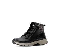 Gabor Damen Schnürstiefeletten, Frauen Stiefeletten,Bootee,Booties,halbstiefel,Kurzstiefel,uebergangsschuhe,schwarz (Flausch),40 EU / 6.5 UK