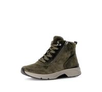 Gabor Damen Schnürstiefeletten, Frauen Stiefeletten,halbstiefel,Kurzstiefel,uebergangsschuhe,uebergangsstiefel,Oliv (Flausch),38 EU / 5 UK