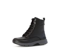 Gabor Damen Schnürstiefeletten, Frauen Stiefeletten,Kurzstiefel,uebergangsschuhe,uebergangsstiefel,schnürboots,schwarz (Micro),41 EU / 7.5 UK
