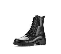 Gabor Damen Schnürstiefeletten, Frauen Stiefeletten,Lammfell,Winterschuhe,gefüttert,Boots,Stiefel,Bootee,Booties,schwarz (CDF),40 EU / 6.5 UK