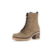 Gabor Damen Schnürstiefeletten, Frauen Stiefeletten,Moderate Mehrweite (G),Kurzstiefel,uebergangsschuhe,Farro (Mic/Gold),40.5 EU / 7 UK