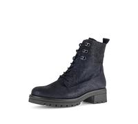 Gabor Damen Schnürboots Kreta Moderate Mehrweite (G) Reißverschluss Ocean (Micro) Gr. 39