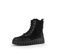 Gabor Comfort Boots schwarz Stiefelette Fell-Kragen 56.485.67 - Größe 40.5