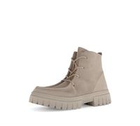 Gabor Damen Schnürstiefeletten, Frauen Stiefeletten,schnürboots,reißverschluss,Boots,Stiefel,Bootee,Booties,Desert (Micro),40 EU / 6.5 UK