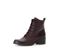 Gabor Damen Schnürstiefeletten, Frauen Stiefeletten,schnürboots,reißverschluss,Boots,Stiefel,Bootee,Booties,Merlot (Micro),39 EU / 6 UK