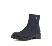 Gabor Damen Schnürstiefeletten, Frauen Stiefeletten,Stiefel,Bootee,Booties,halbstiefel,Kurzstiefel,Nightblue (Micro),39 EU / 6 UK