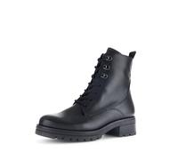 Gabor Damen Schnürstiefeletten, Frauen Stiefeletten,Stiefel,Bootee,Booties,halbstiefel,Kurzstiefel,schwarz (Micro),40 EU / 6.5 UK