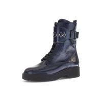 Gabor Fashion Plateau Stiefel blau Lack 71.781.96 - Größe 38