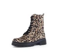 Gabor Damen Schnürstiefeletten mit Reißverschluss Natur (Micro) Gr. 40 ½ EU / 7 UK