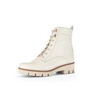 Gabor Damen Schnürstiefeletten, Frauen Stiefeletten,uebergangsstiefel,schnürboots,Winterstiefeletten,warm,Latte(Flaush/Gold),40.5 EU / 7 UK