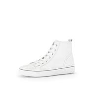 Gabor Damen Schnürstiefeletten, Frauen Stiefeletten,Wechselfußbett,Best Fitting,Stiefel,Bootee,Booties,halbstiefel,Weiss (Ice),37 EU / 4 UK