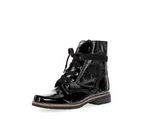 Gabor Damen Schnürstiefeletten, Frauen Stiefeletten,Wechselfußbett,Best Fitting,uebergangsschuhe,schwarz (Ra.cogn.),38.5 EU / 5.5 UK