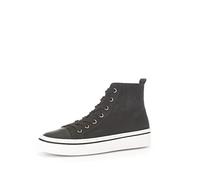 Gabor Damen Schnürstiefeletten, Frauen Stiefeletten,Wechselfußbett,Best Fitting,uebergangsstiefel,schnürboots,schwarz (ice),37 EU / 4 UK
